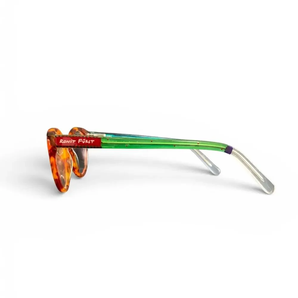Ronit Furst Keyhole Round 2323 Designer Eyeglasses | Handpainted Unisex